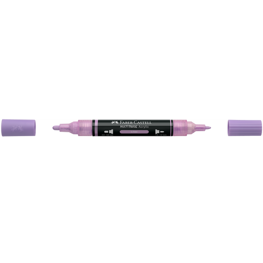 Faber-Castell Multimark Acrylic Dual Tip lilac