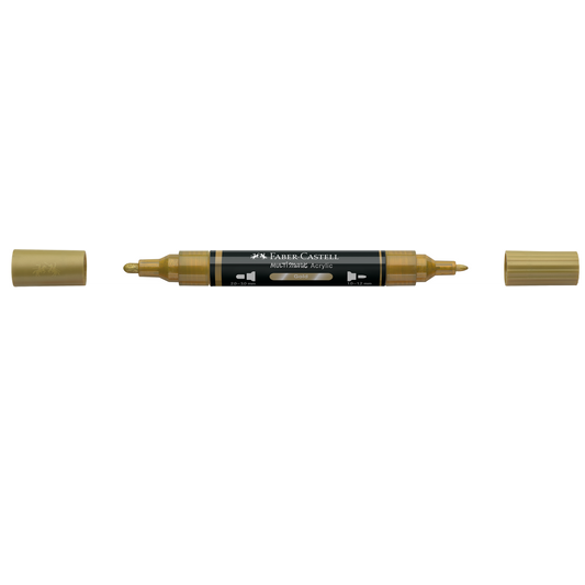 Faber-Castell Multimark Acrylic Marker – Farbe: Gold