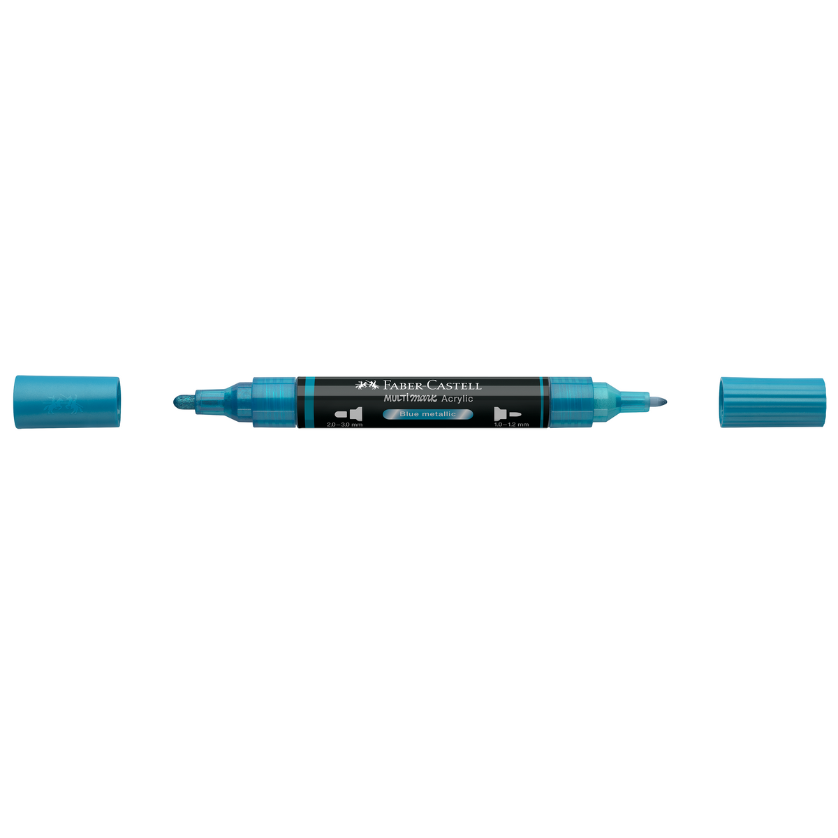 Faber-Castell Multimark Acrylic Marker – Farbe: Blue metallic