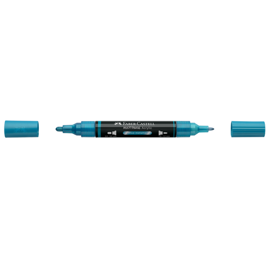 Faber-Castell Multimark Acrylic Marker – Farbe: Blue metallic