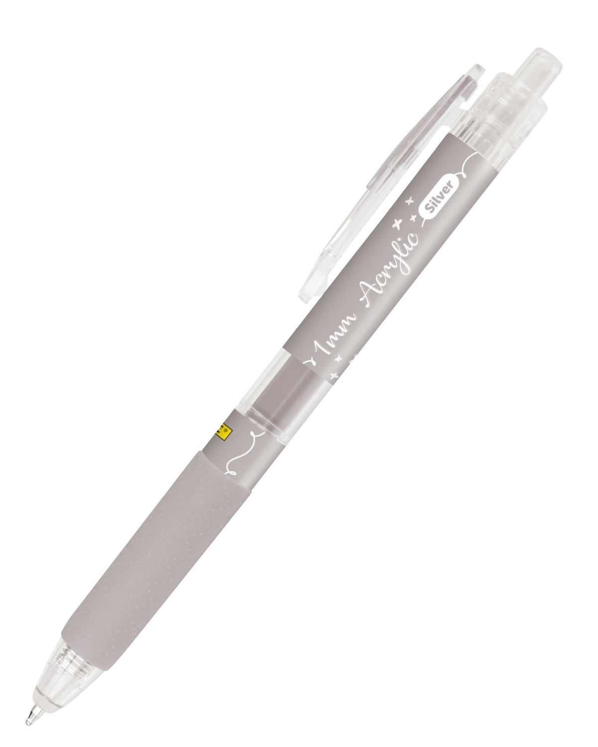 ONLINE Calli.Brush Acrylic Liner Silber 1mm Spitze 12 Farben