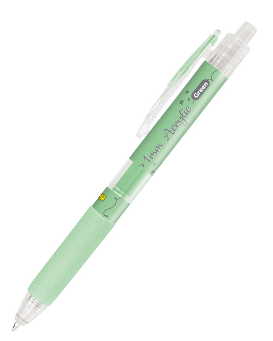 ONLINE Calli.Brush Acrylic Liner Grün 1mm Spitze 12 Farben