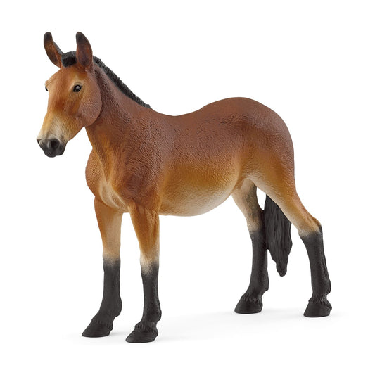 Schleich Farm World Maultier - Detailgetreue Spielfigur für Bauernhof-Abenteuer