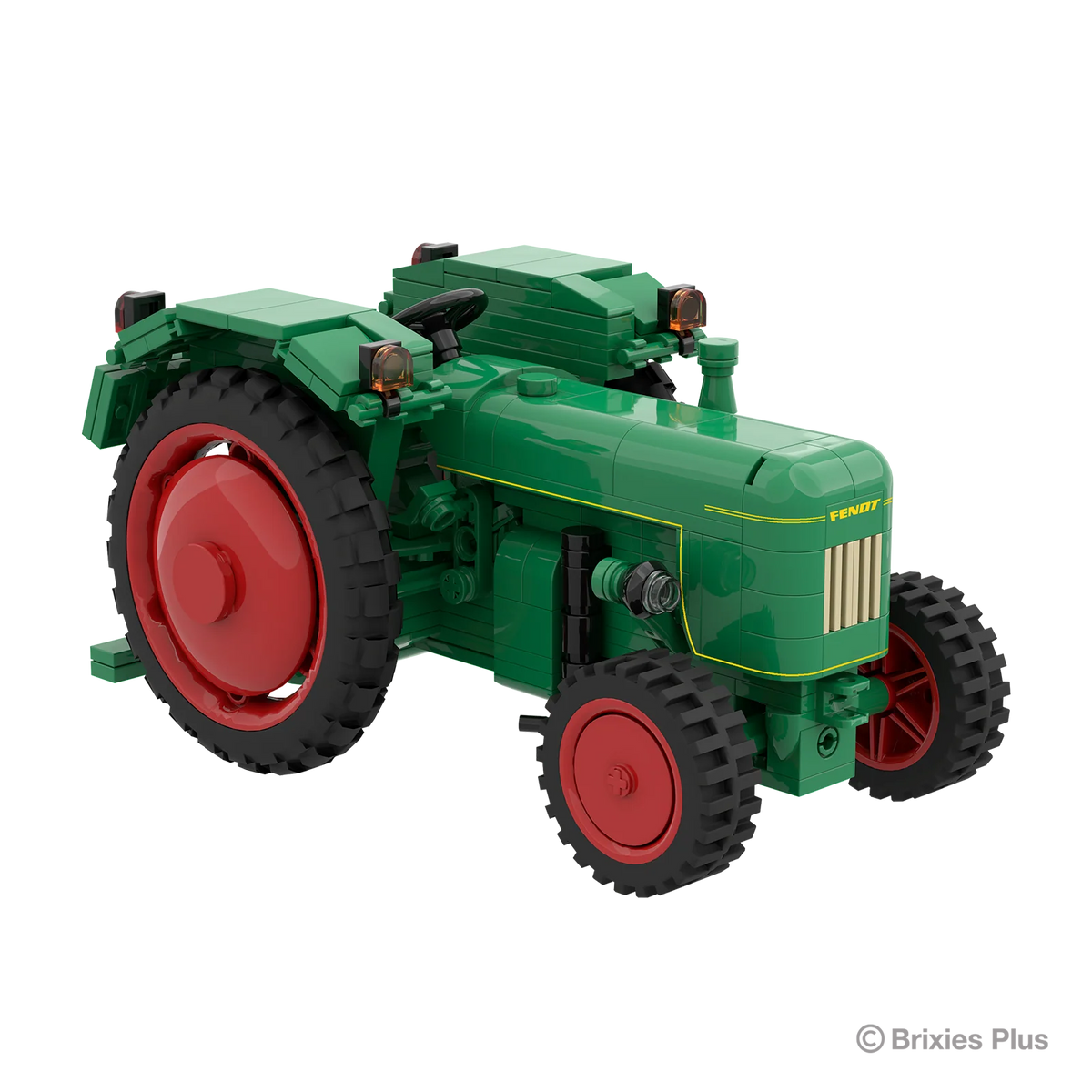 Bausteinsatz Brixies Plus Fendt Dieselross F28 Classic Club Collection grün