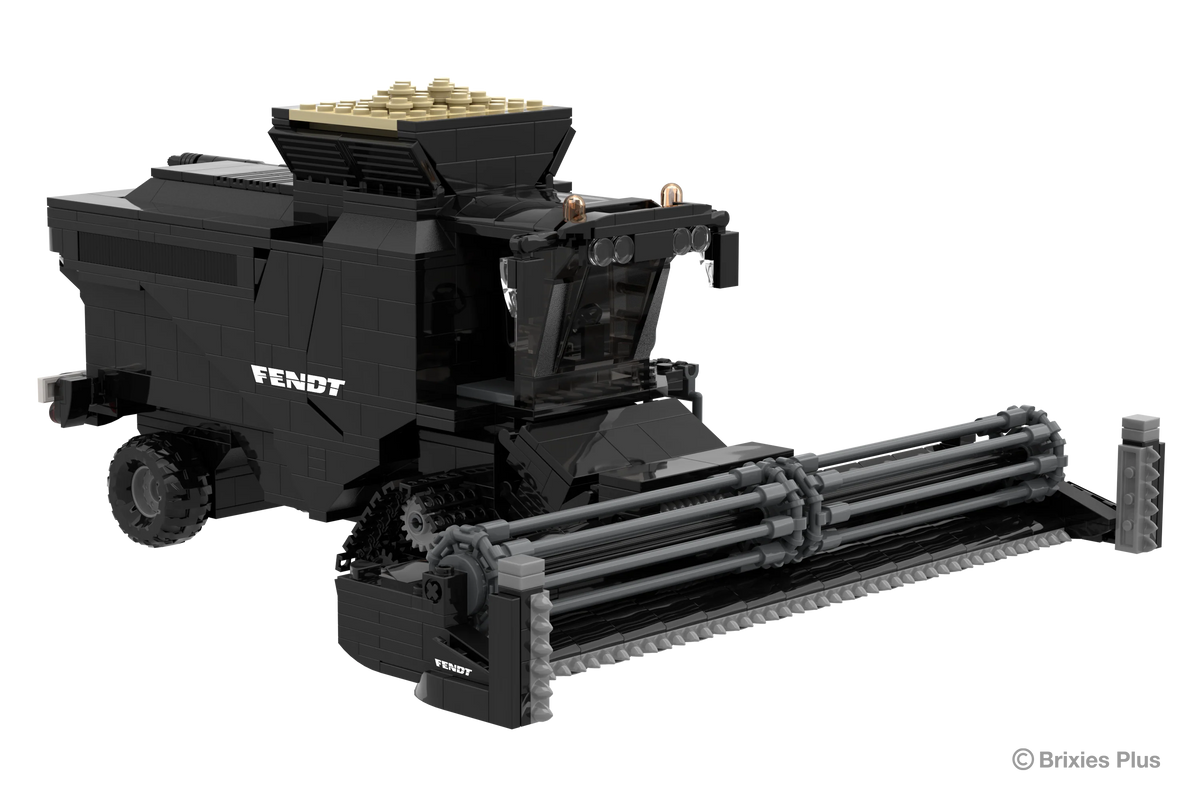 Bausteinsatz Brixies Plus Fendt Ideal Mähdrescher schwarz