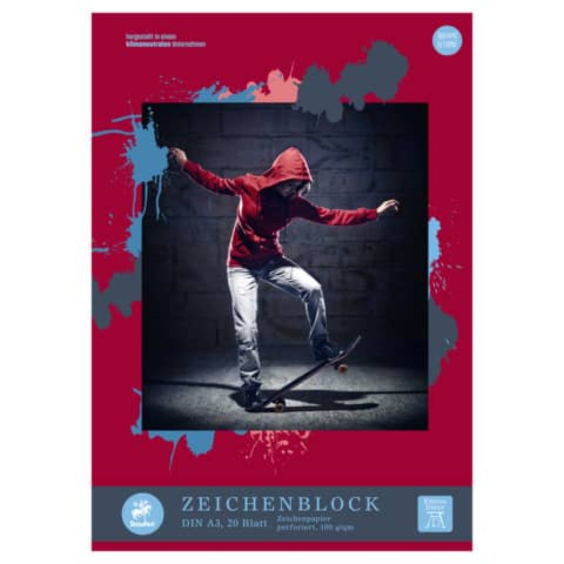 Staufen Dürer Zeichenblock A3 – 20 Bl., 1 von 4 Motiven zufällig