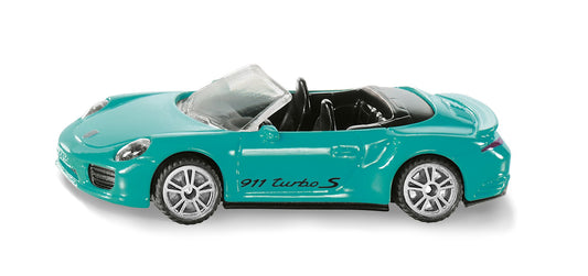 SIKU Porsche 911 Turbo S Cabriolet – mit offenem Verdeck