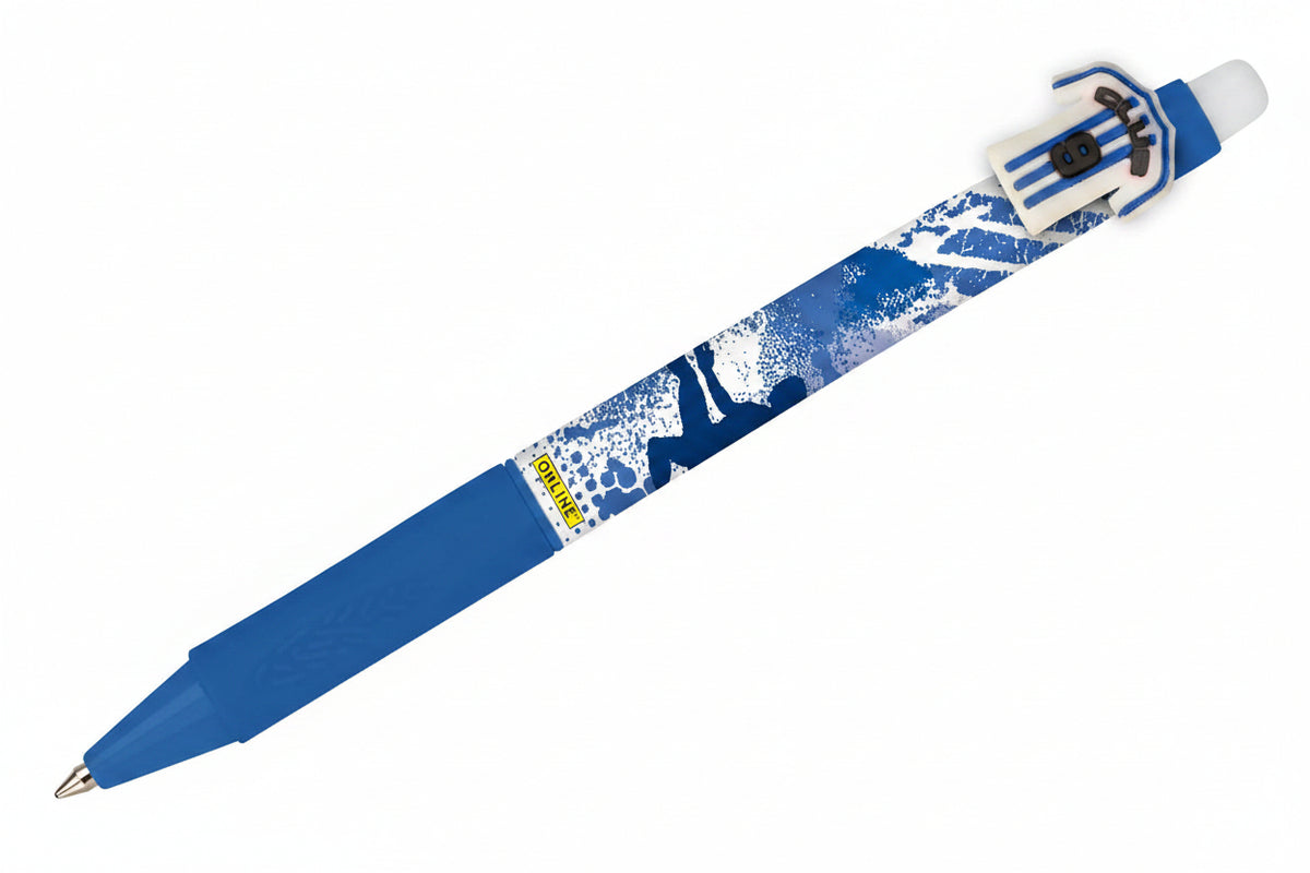 ONLINE 3D Clip Gelschreiber Trikot Blau – radierbar