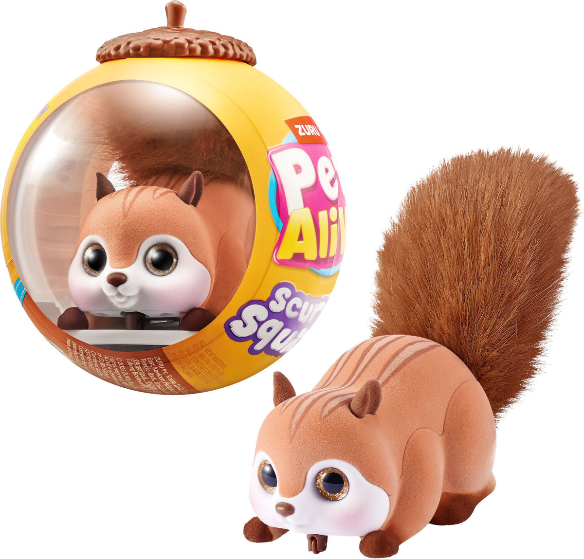 Pets Alive Scurryn Squirrel – 1 von 4 Farben zufällig