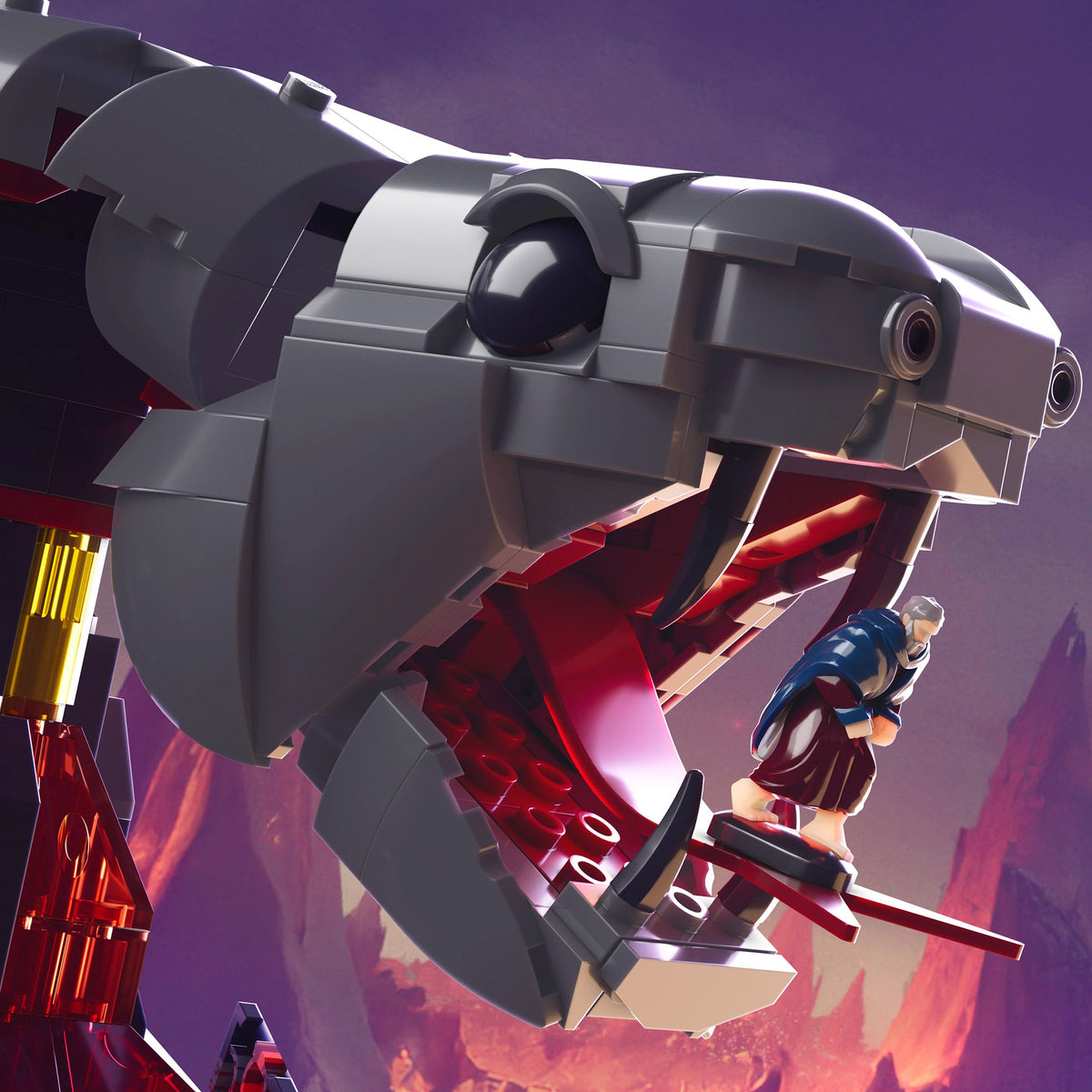 Mega Motu Clash at Snake Mountain – Mattel Bauset