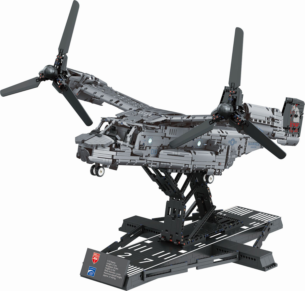 Revell Brick System Bell Boeing V-22 Osprey Klemmbausteine