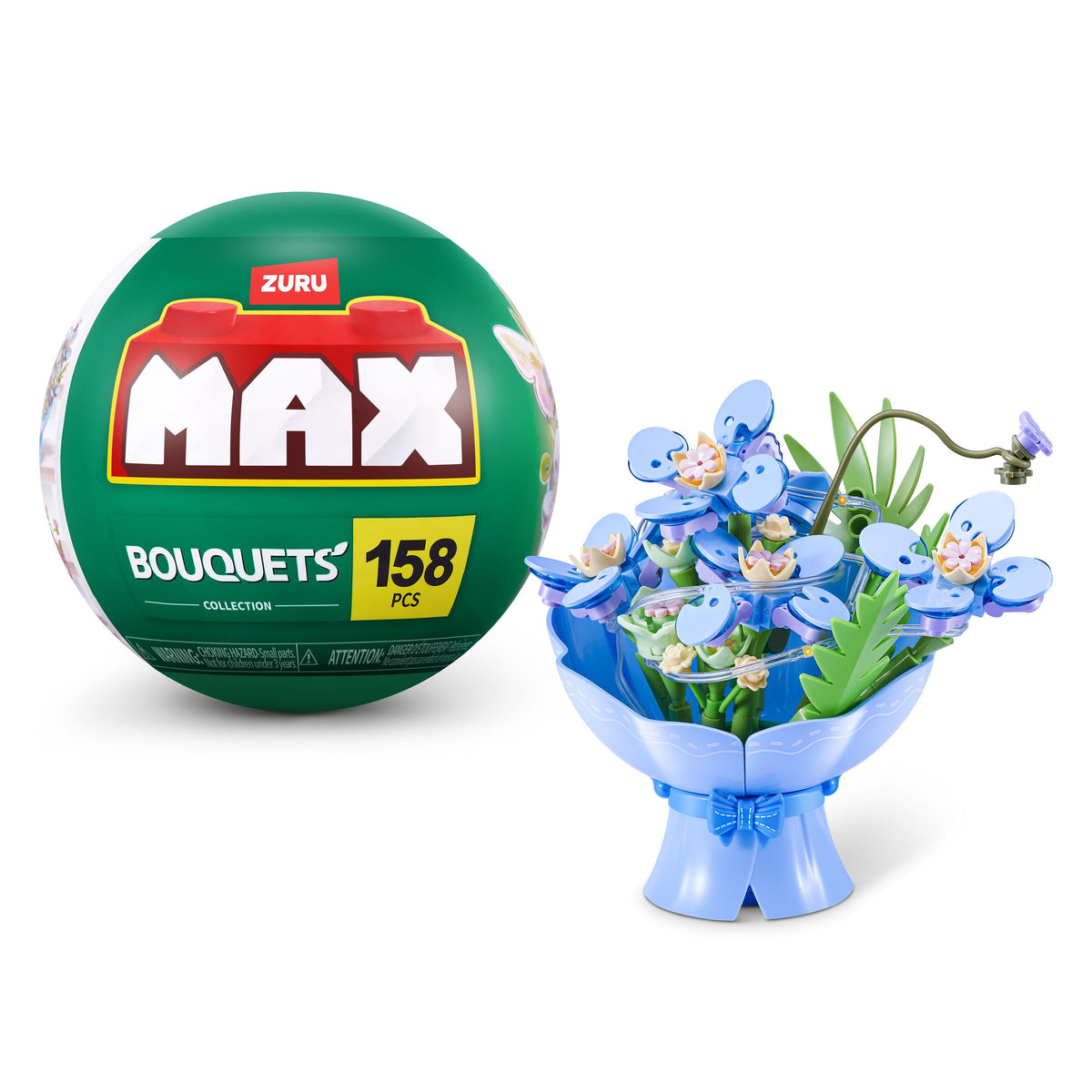 ZURU MAX Bouquet LED 171 Teile – 1 von 4 Designs, zufällig