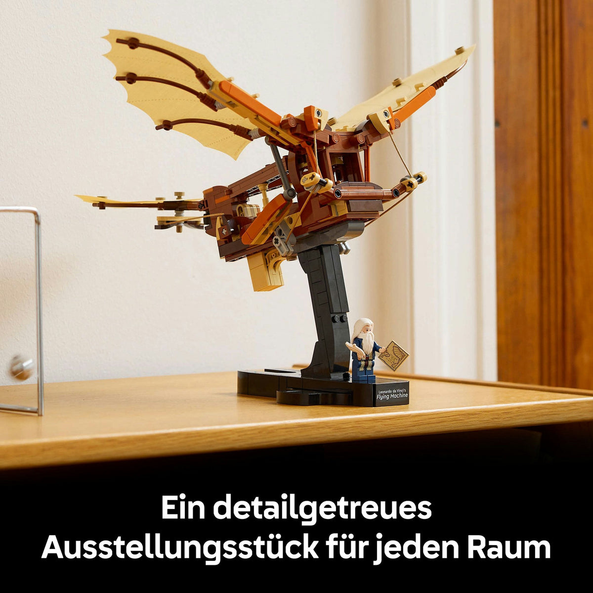 LEGO Icons 10363 Leonardo da Vincis Fluggerät, 493 Teile