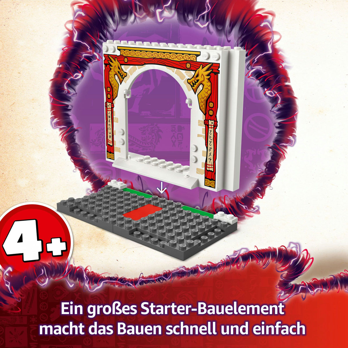 LEGO NINJAGO Spinjitzu-Tempel der Ninja 71831 – 158 Teile