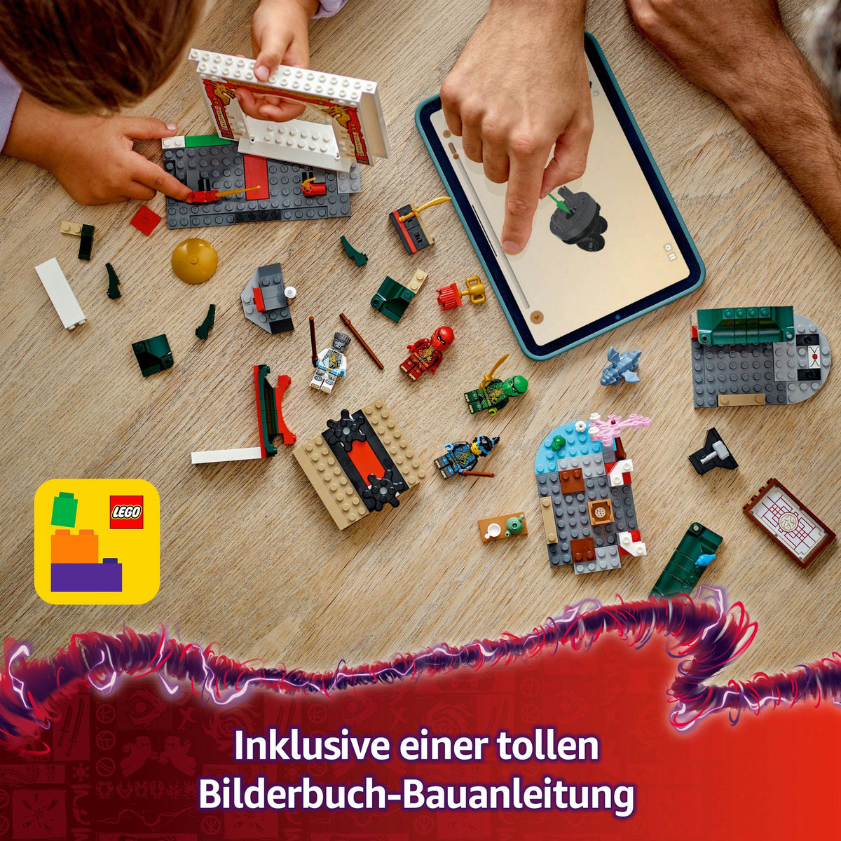 LEGO NINJAGO Spinjitzu-Tempel der Ninja 71831 – 158 Teile