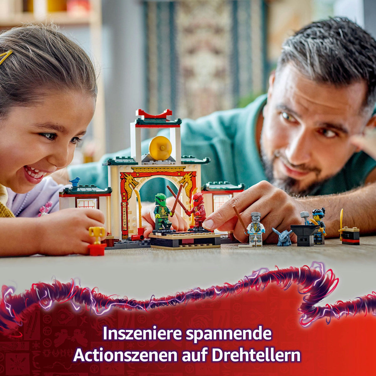 LEGO NINJAGO Spinjitzu-Tempel der Ninja 71831 – 158 Teile
