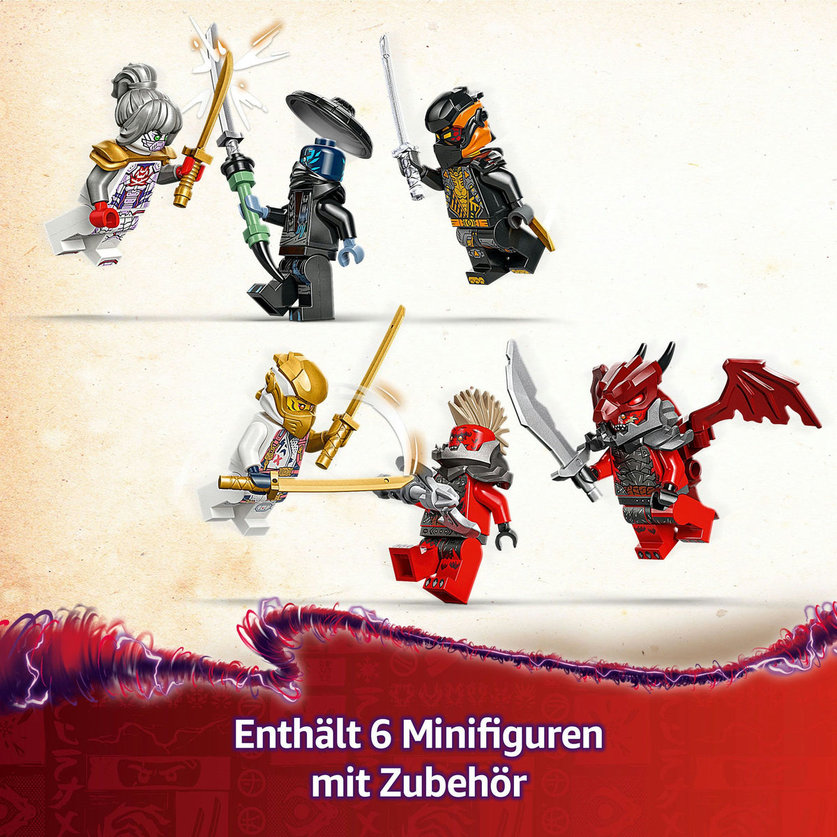LEGO NINJAGO Zanes Ultra-Kombi-Mech 71834, 1.187 Teile