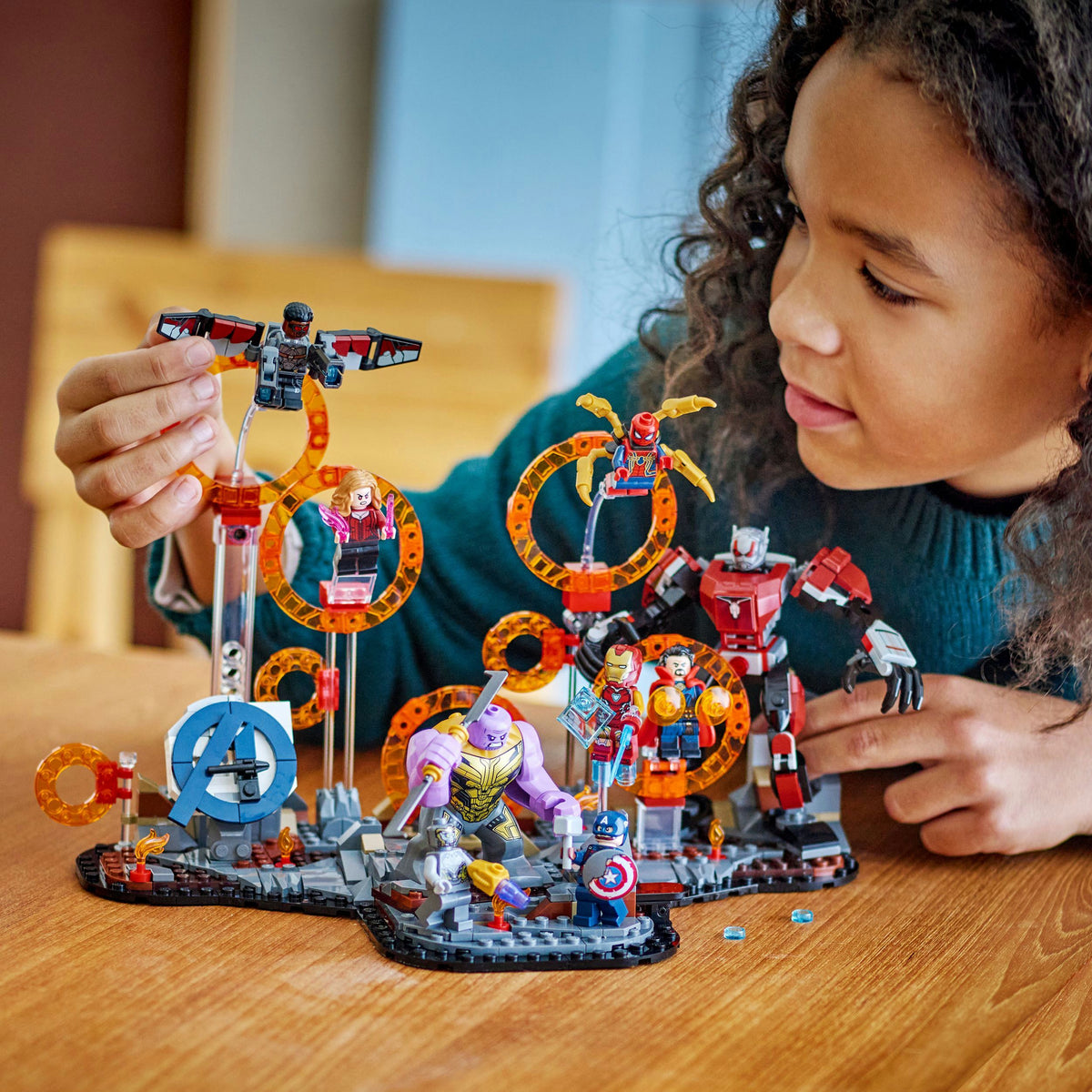 LEGO Marvel 76323 Avengers: Endgame Letzter Showdown, 621 Teile