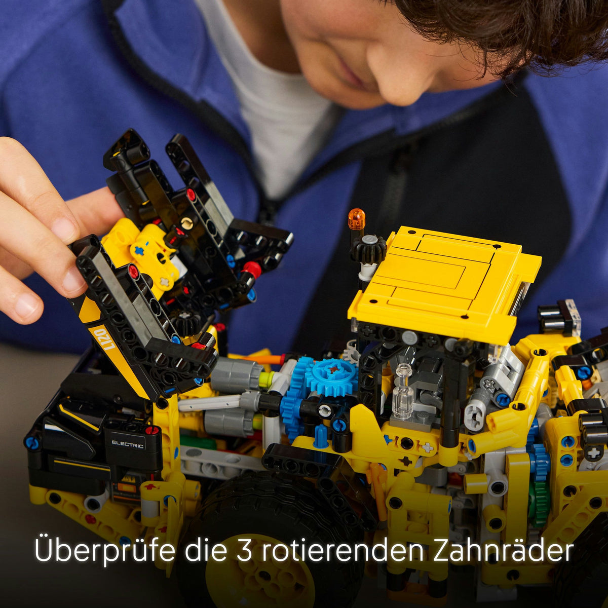LEGO Technic Volvo L120 Electric Radlader 42209, 973 Teile