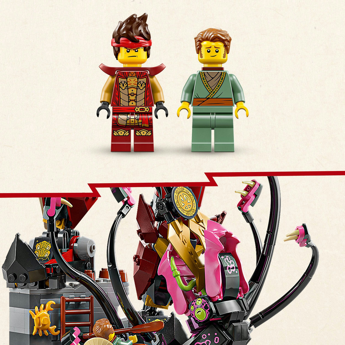 LEGO® NINJAGO 71846 Der Feuerritter-Mech – 996 Teile