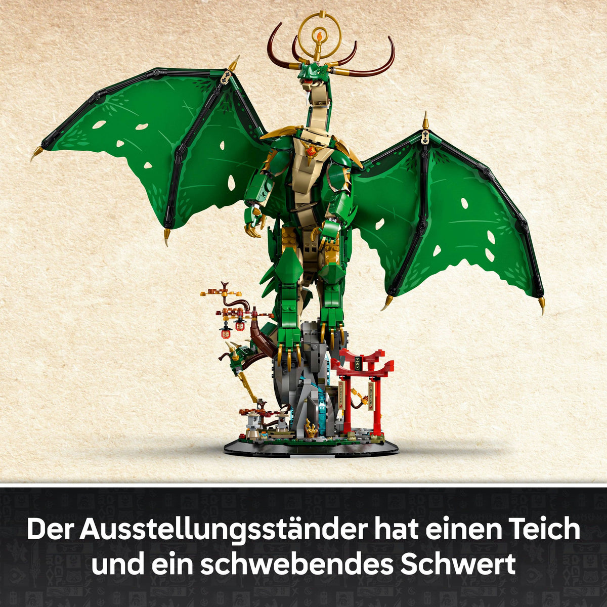 LEGO NINJAGO Der Wächterdrache 71847, 1.650 Teile, ab 14 Jahren