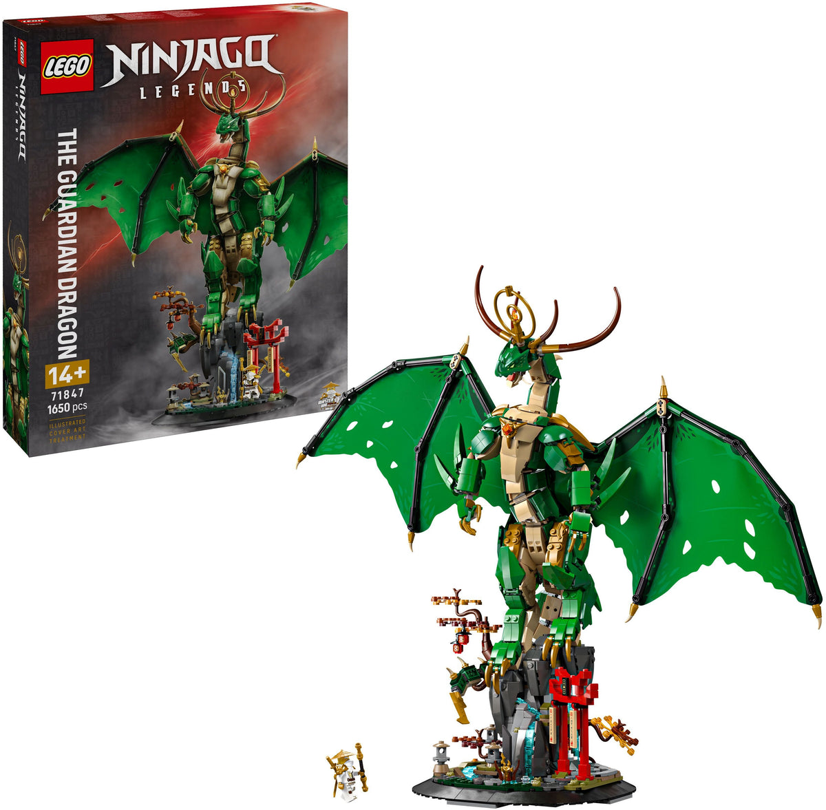 LEGO NINJAGO Der Wächterdrache 71847, 1.650 Teile, ab 14 Jahren