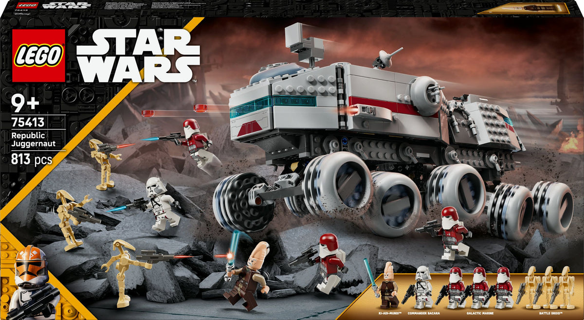 LEGO Star Wars Republikanischer Juggernaut 75413, 813 Teile