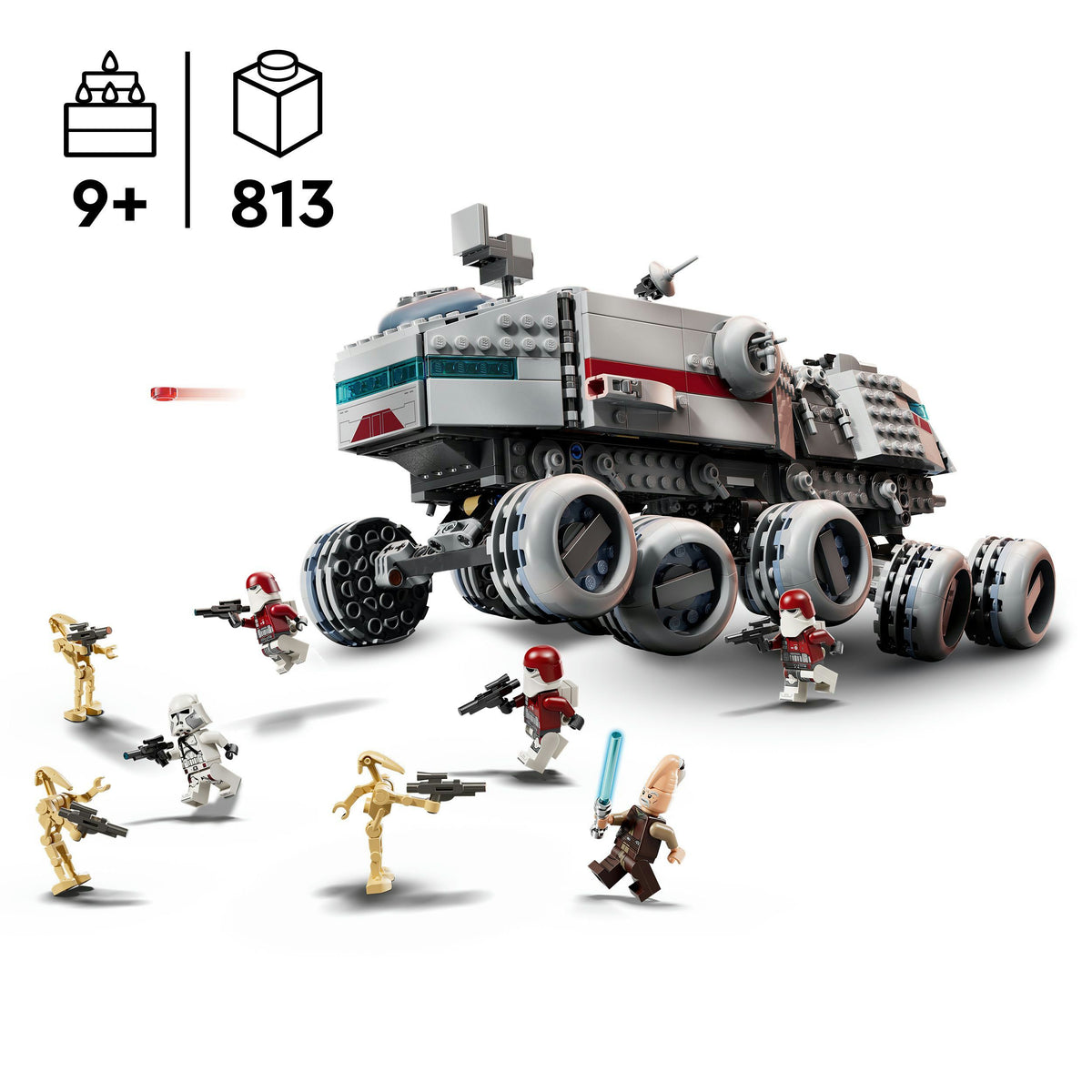 LEGO Star Wars Republikanischer Juggernaut 75413, 813 Teile