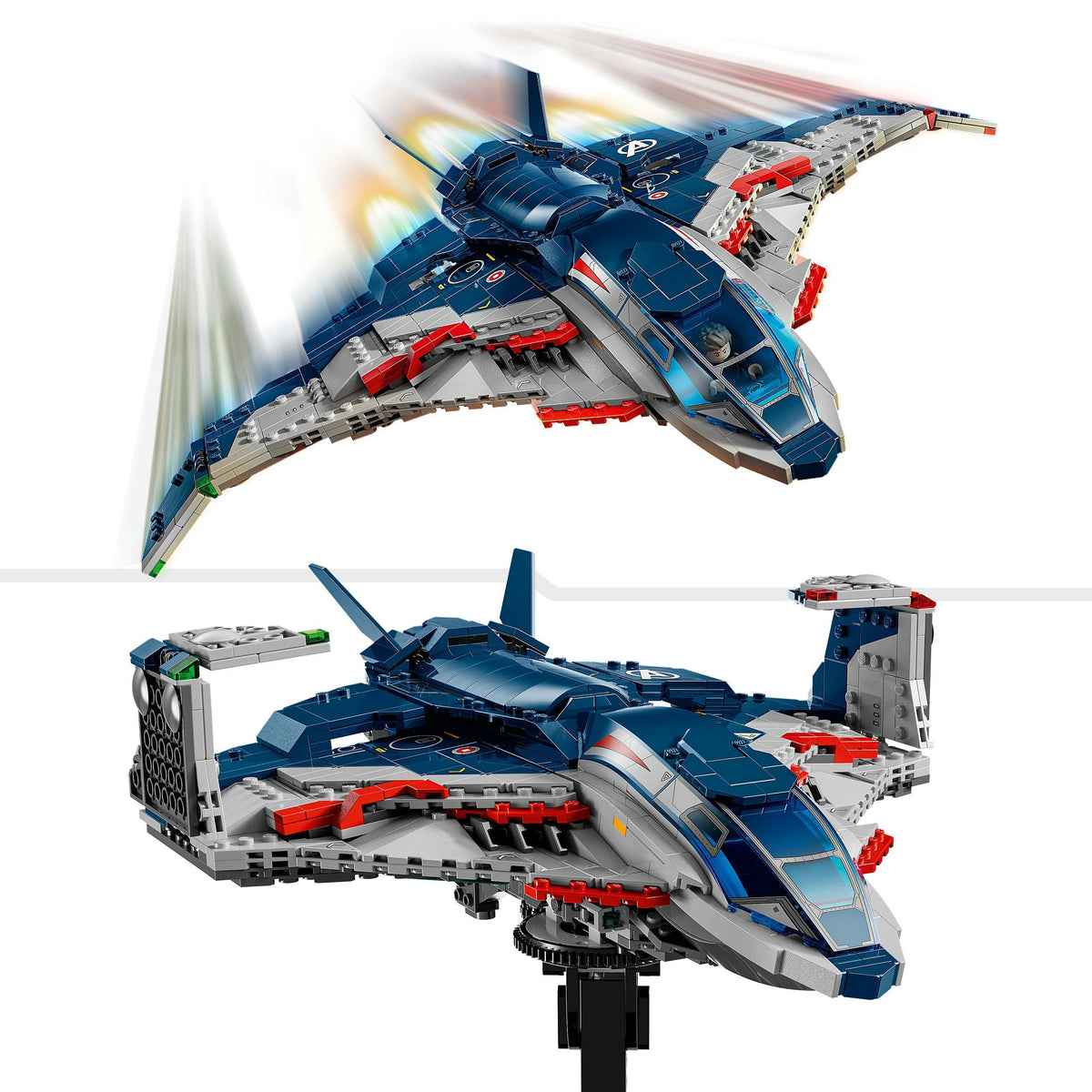 LEGO Marvel Avengers: Age of Ultron Quinjet 76325, 1.131 Teile