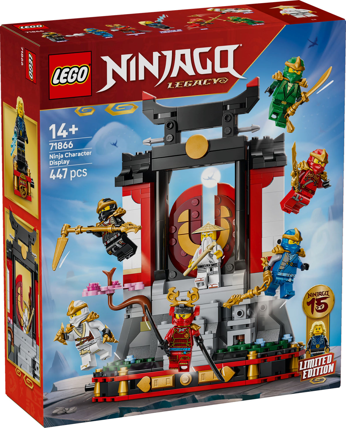 LEGO NINJAGO Ninja-Charaktere zum Ausstellen 71866 – 447 Teile