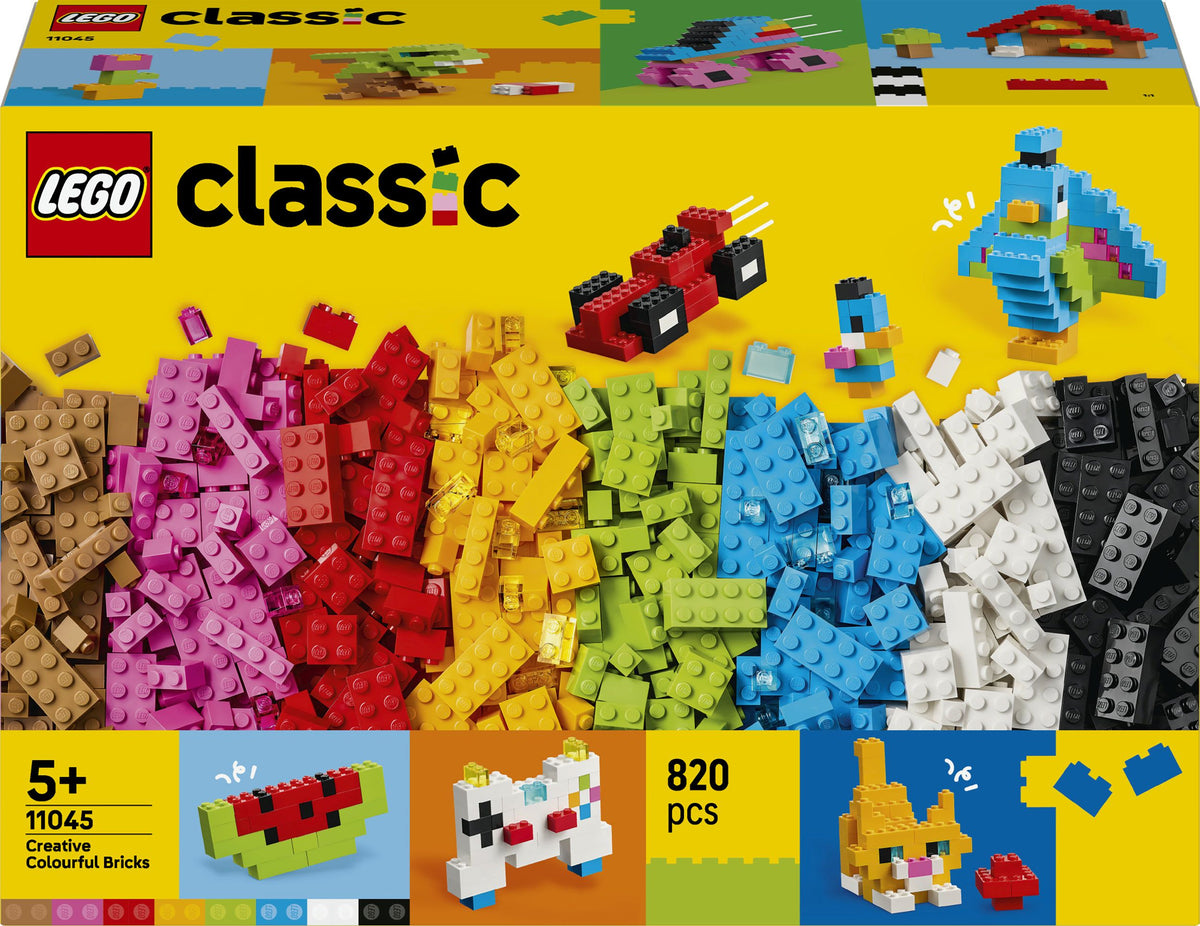 LEGO Classic 11045 Kreative Bunte Steine – 820 Teile