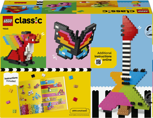 LEGO Classic 11045 Kreative Bunte Steine – 820 Teile