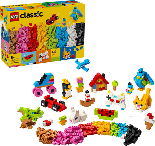 LEGO Classic 11045 Kreative Bunte Steine – 820 Teile
