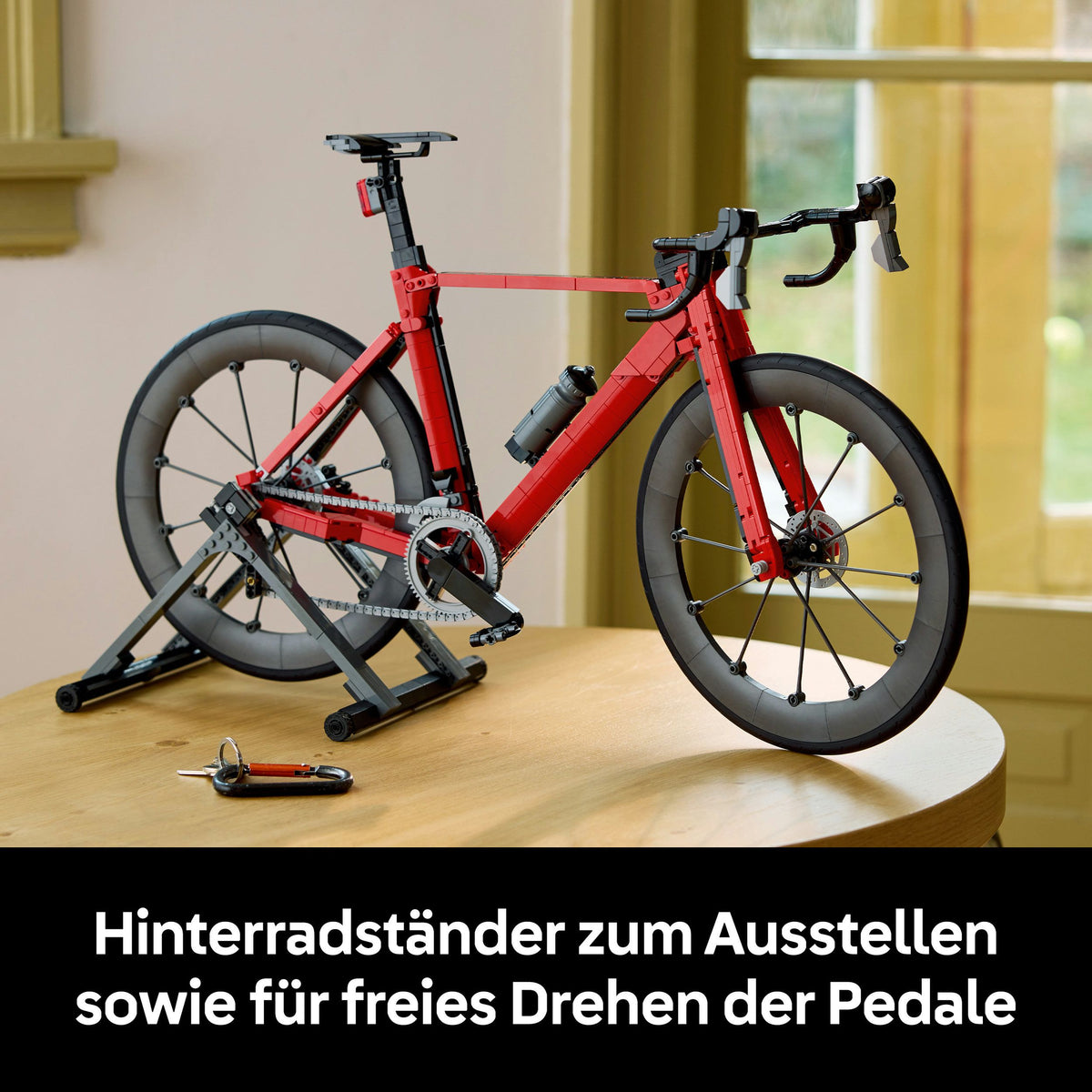 LEGO Icons 11380 Rennrad – 1.015 Teile für Erwachsene