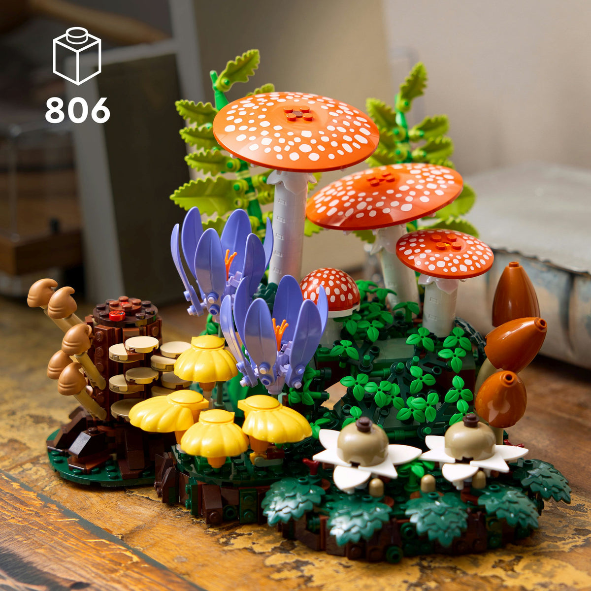 LEGO Botanicals 11505 Waldpilze – 806 Teile