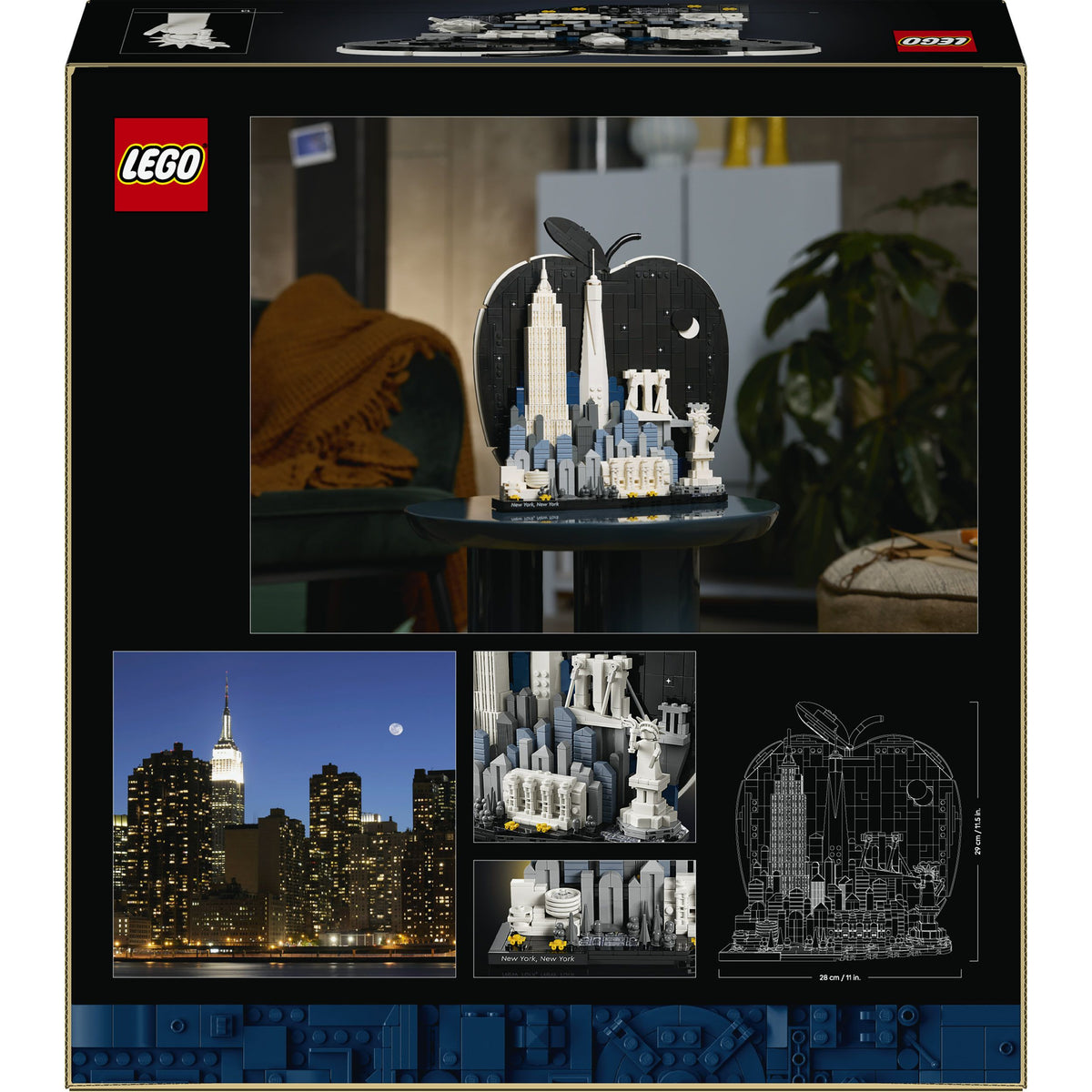 LEGO Architecture 21066 New York City – 1.465 Teile