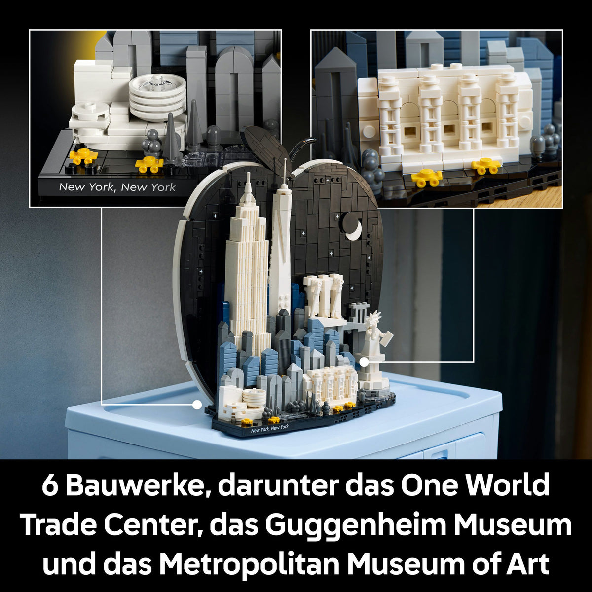 LEGO Architecture 21066 New York City – 1.465 Teile