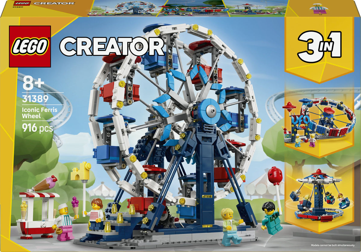 LEGO Creator 3-in-1 31389 Legendäres Riesenrad – 916 Teile