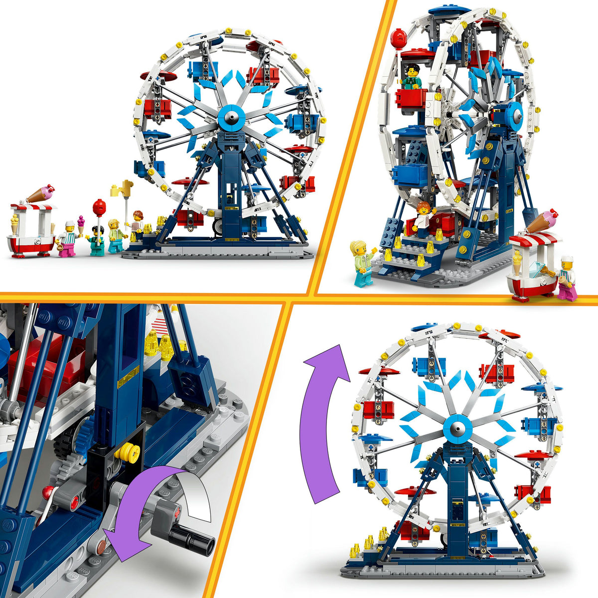 LEGO Creator 3-in-1 31389 Legendäres Riesenrad – 916 Teile
