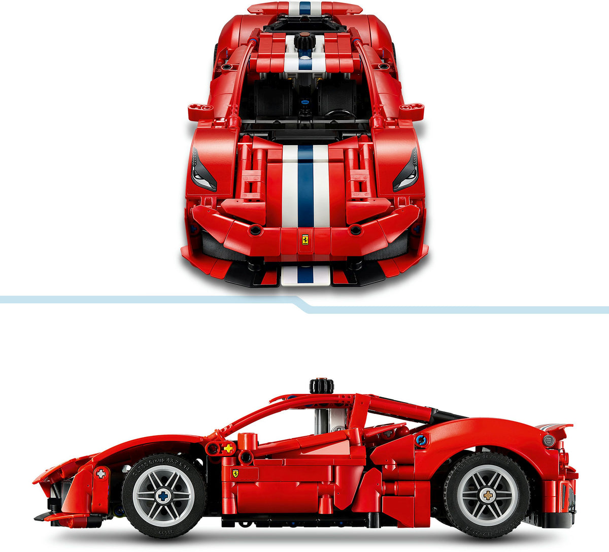 LEGO Technic Ferrari 488 Pista 42235, 882 Teile