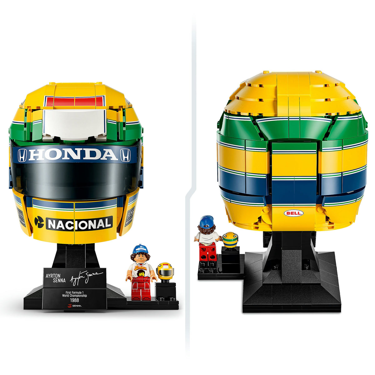 LEGO® 43024 Ayrton Senna Helm – 931 Teile Modellbau