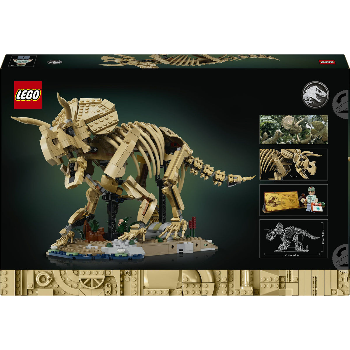 LEGO Jurassic World 77985 Triceratops-Fossil – 1.154 Teile