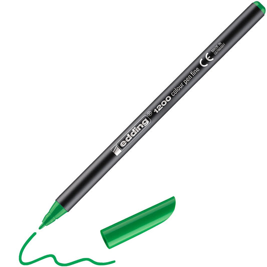 edding 1200 colourpen Fasermaler Neon – Neongrün