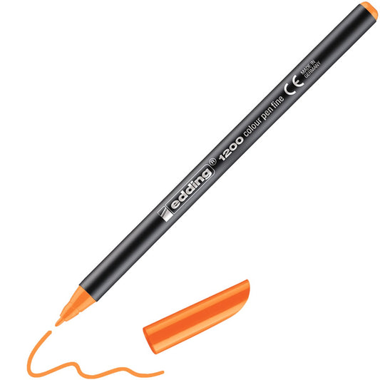 edding 1200 colourpen Fasermaler Neon – Neonorange