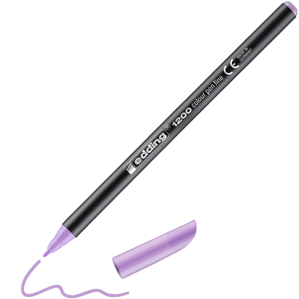 edding 1200 colourpen Fasermaler pastell – Beerig Lavendel