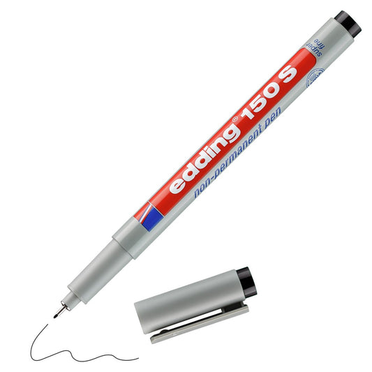 edding 150 S Folienschreiber Schwarz – Non-Permanent 0,3 mm