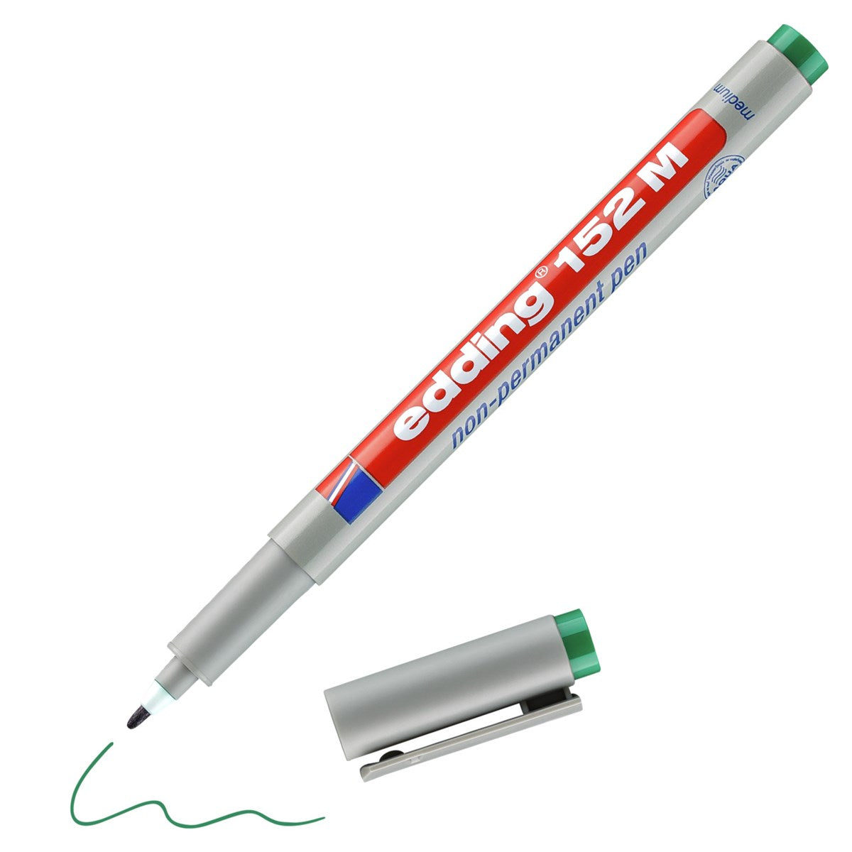 edding 152 M Folienschreiber Grün – Non-Permanent 1 mm
