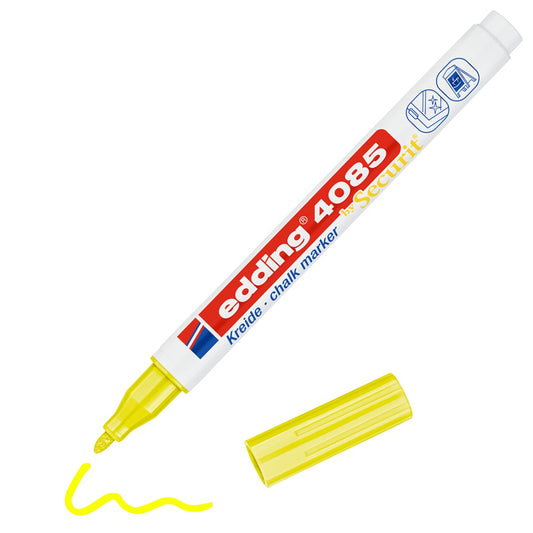 edding 4085 Kreidemarker – neongelb, 1–2 mm