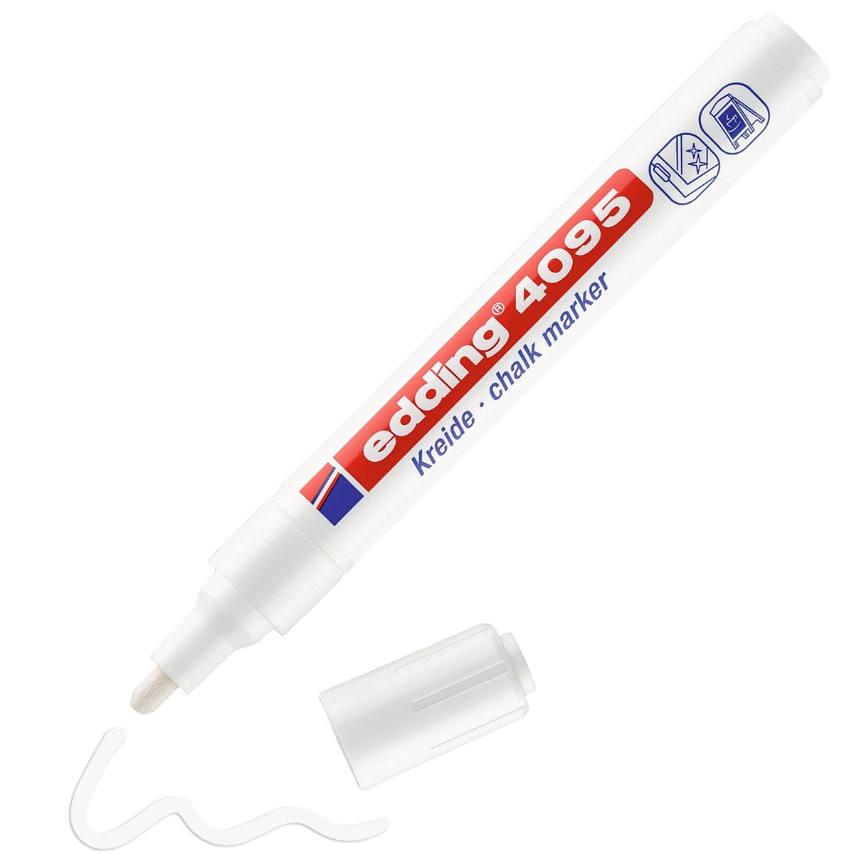 e-4095 Kreidemarker weiss