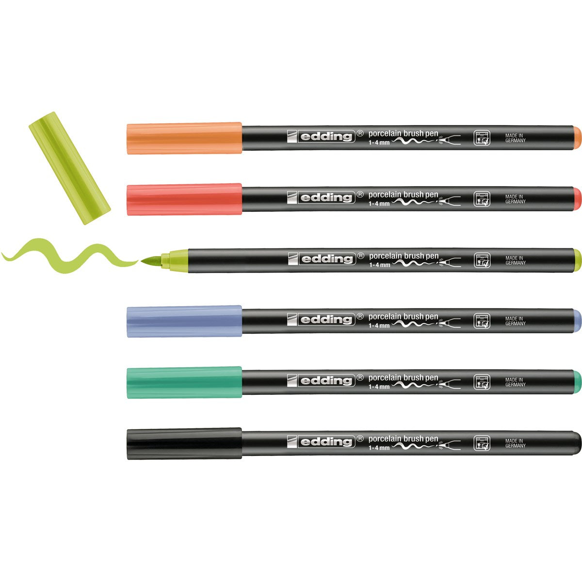 edding 4200 Porzellanpinselstift vivid 6er-Set